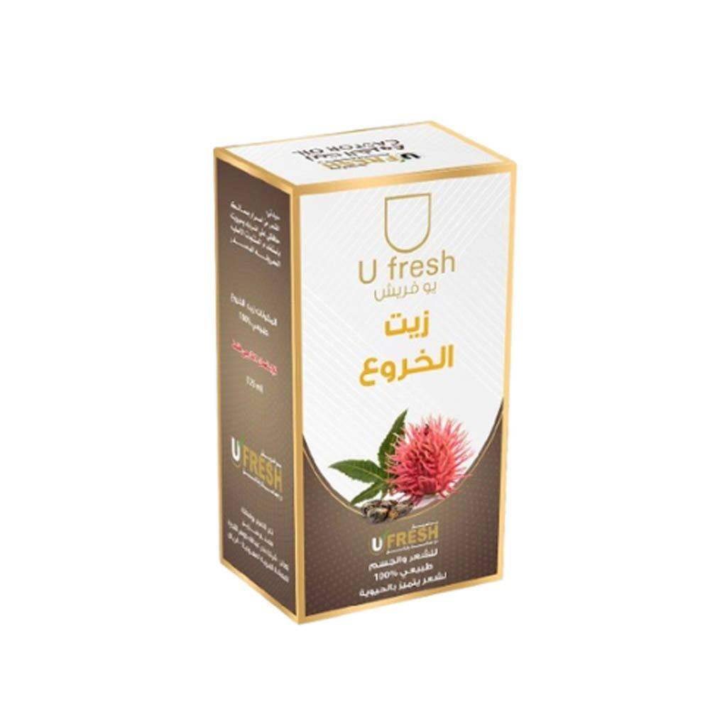 يو فريش زيت الخروع للشعر والجسم - 125 مل