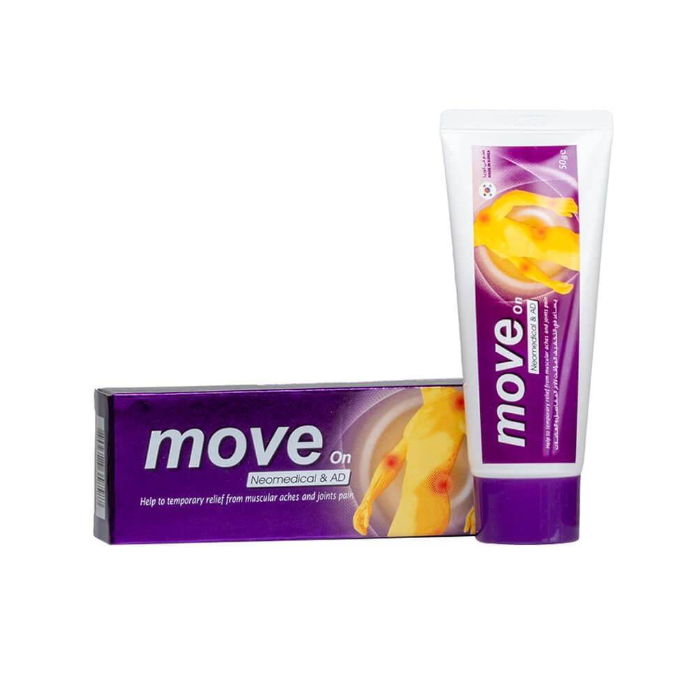 Move On Cream to relieve joint and muscle pain - 50 gm
