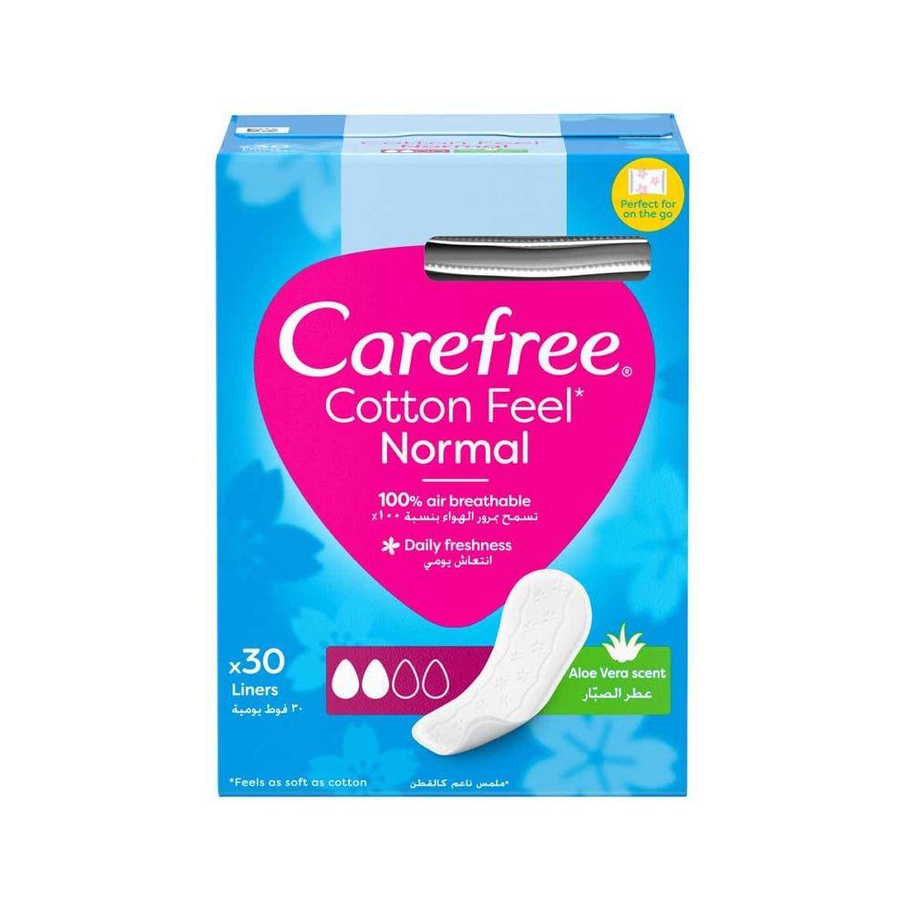 Carefree Aloe Vera Tampons for Women - 30 Daily Pads