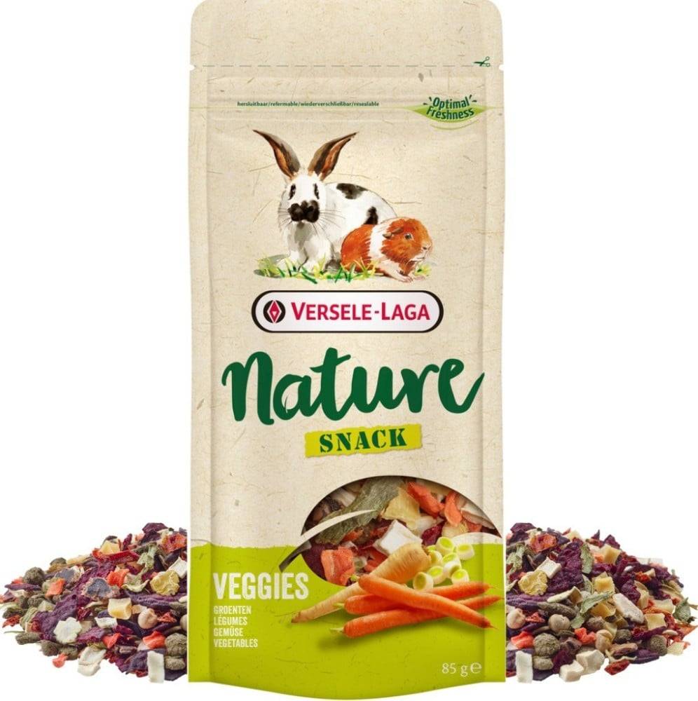 فيرسل لاقا سناك للهامستر والأرانب بالخضار 85غ VERSELE-LAGA Nature Snack Veggies For Rodents