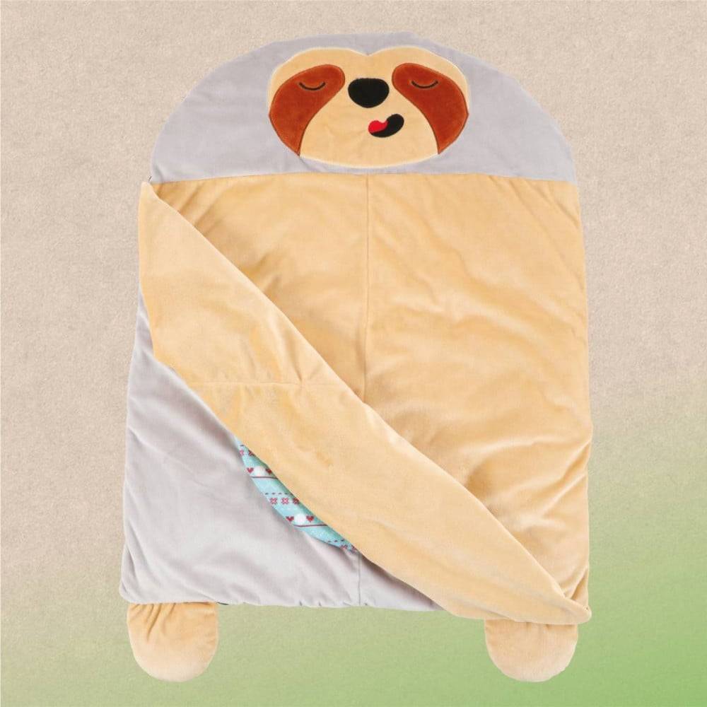زولوكس بيلو تشيك مفرش الدب الكسلان لحاف القطط والحيوانات الصغيرة Zolux Jouet Peluche Chiquitos PARESSEUX Duvet