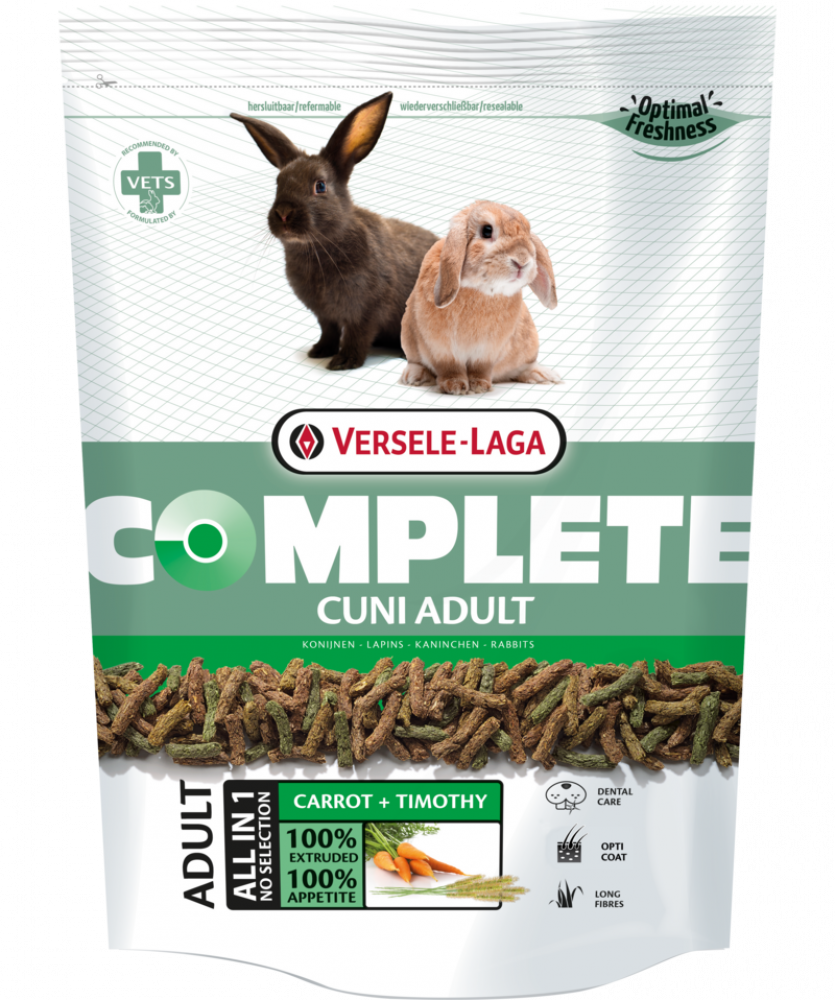 فيرسل لاقا غذاء كامل للأرانب بالجزر VERSEL-LAGA Cuni Complete In Carrot For Rabbits