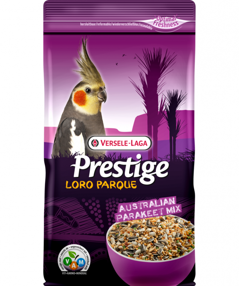 فيرسل لاقا اكل طيور الروز والكروان Versele Laga Prestige Loro Parque Australian Parakeet Mix
