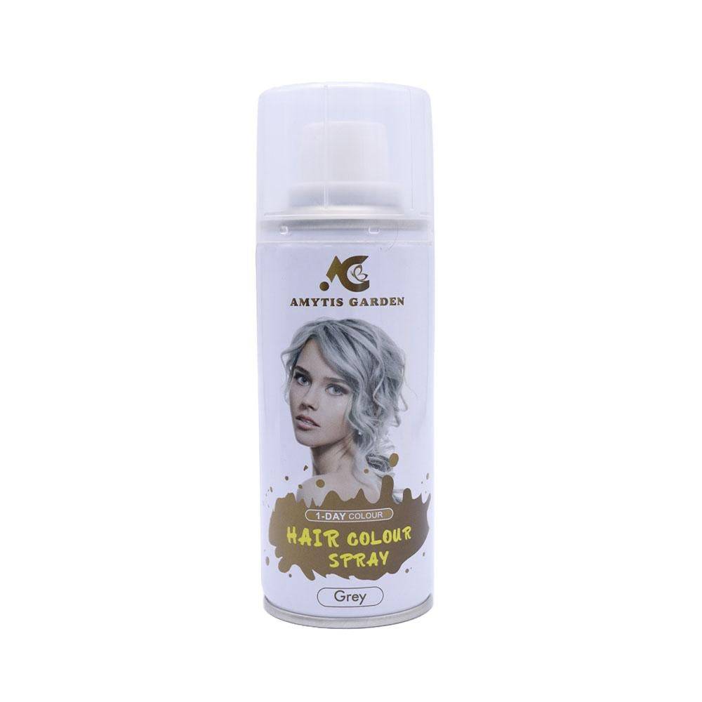 Amit's Garden One Day Spray Hair Dye, Gray Color - 135 ml