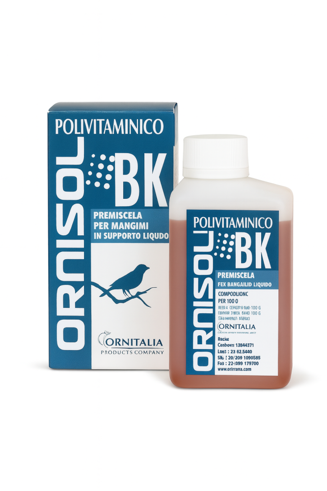 أورنيسول بي كيه فيتامين ب + فيتامينات شاملة اورينيتاليا ORNITALIA ORNISOL BK