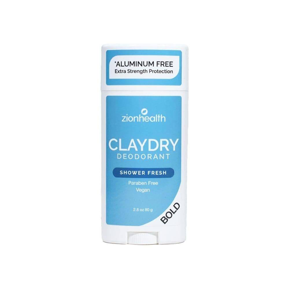 Zion Health Claydri Bold Shower Fresh Deodorant - 80 gm