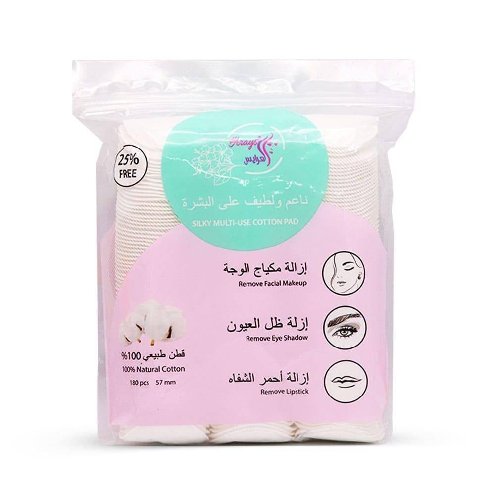 العرايس قطن طبيعي 100% متعدد الاستخدام - 180 حبة