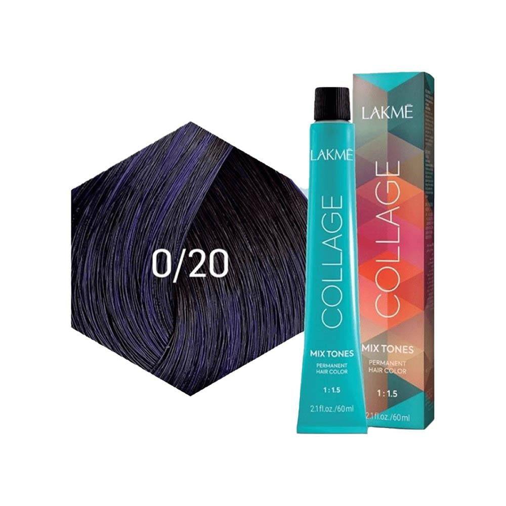 Lakme Collage Clear Hair Dye - Mix Tones Violet 0/20