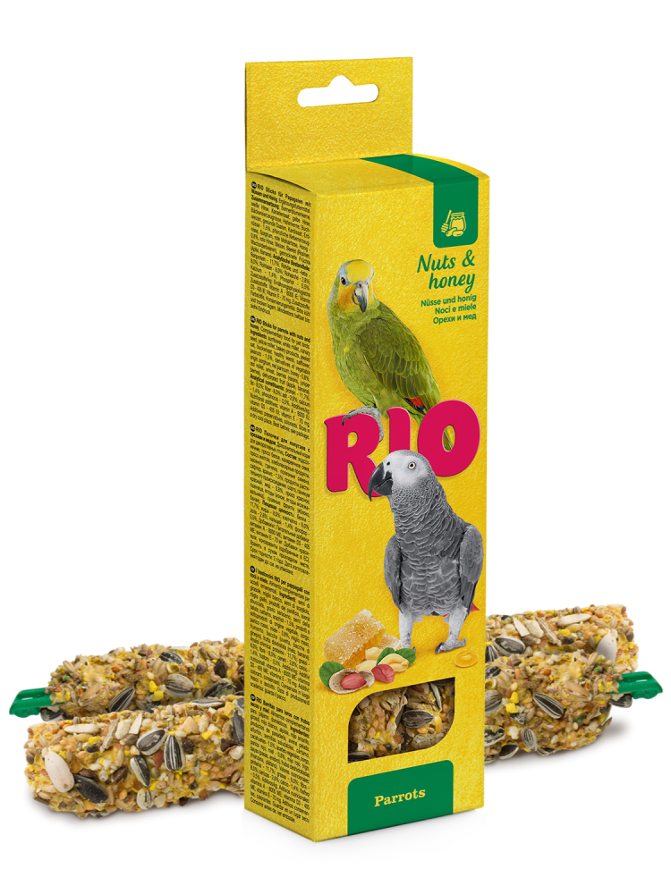 Rio Sticks For Parrots With Nuts And Honey