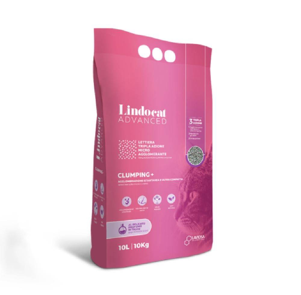رمل ليندو كات سريع التكتل - برائحة بودرة الأطفال Lindocat Advanced Clumping , Baby Powder