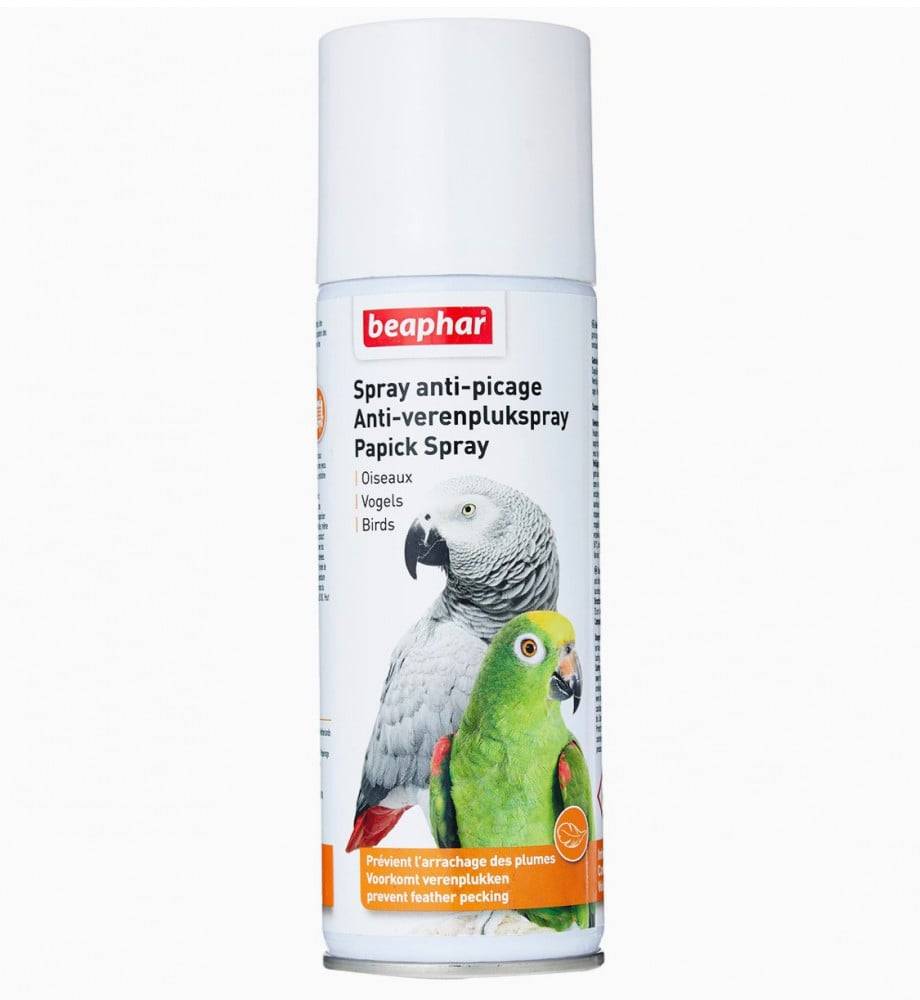 بيفار بخاخ منع نتف الريش للطيور Beaphar Papick Spray-200ml