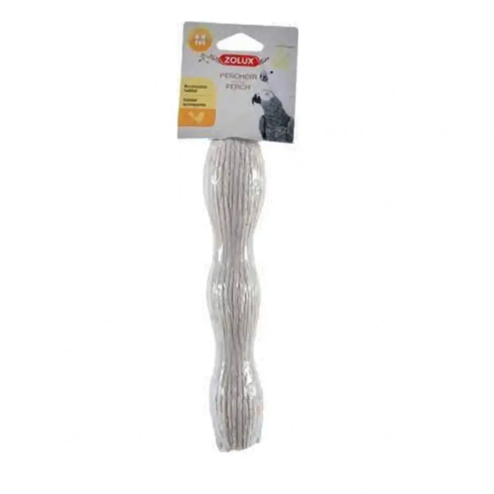 Zolux Perch wavy bird perch supported with calcium, medium size. Zolux Perch with Calcium