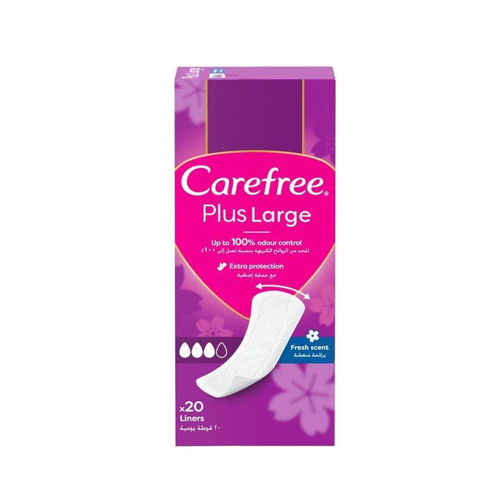 Carefree daily towels fresh fragrance 20 pieces
