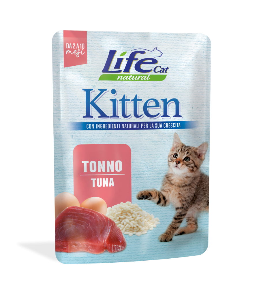 Lifecat Natural Wet Food Kitten With Tuna