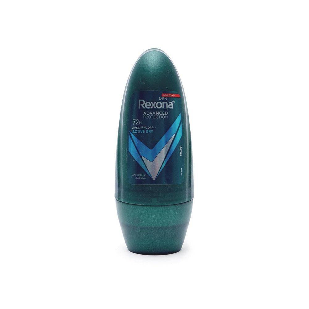 Rexona Roll-on Deodorant for Men Active Dry Antiperspirant 72 Hours - 50 ml