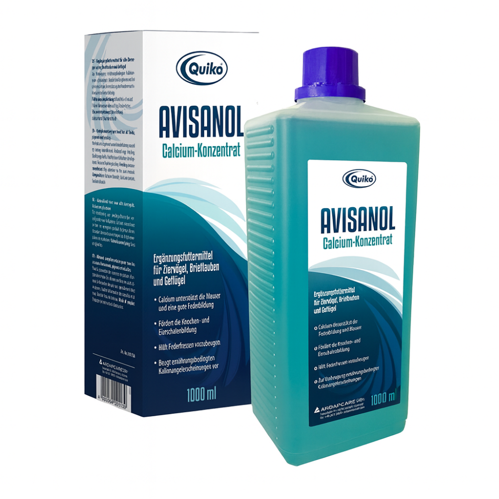 كالسيوم طيور مركز من كويكو Quiko Avisanol: Calcium Concentrate