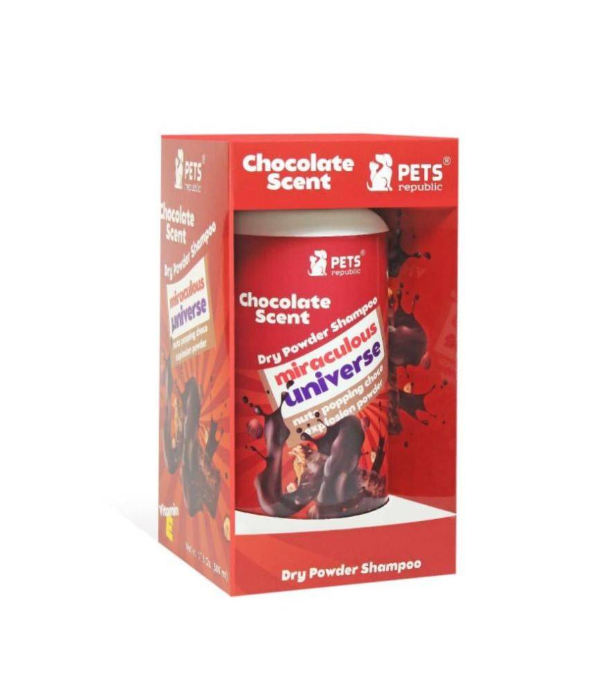 Pets Republic Dry Shampoo Powder - Chocolate
