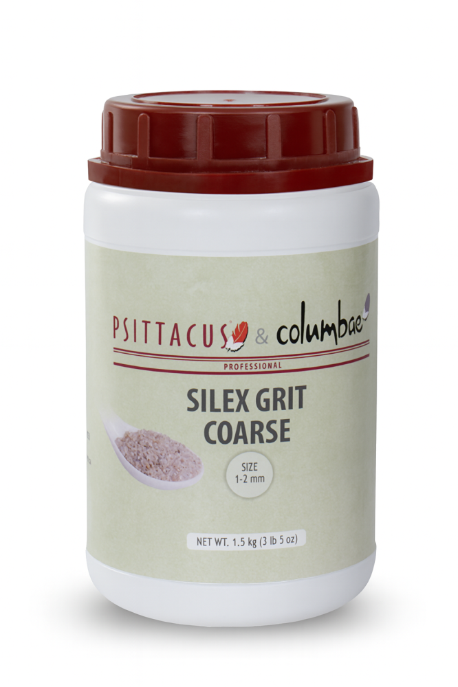 PSITTACUS silex grit coarse 1.5kg حبيبات رمل الصوان الخشنة للطيور الكبيرة من سيتاكوس