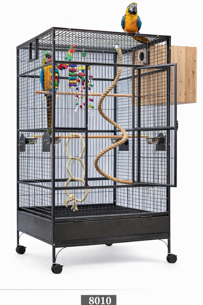 قفص الطيور المربع العملاق – Giant Square Bird Cage