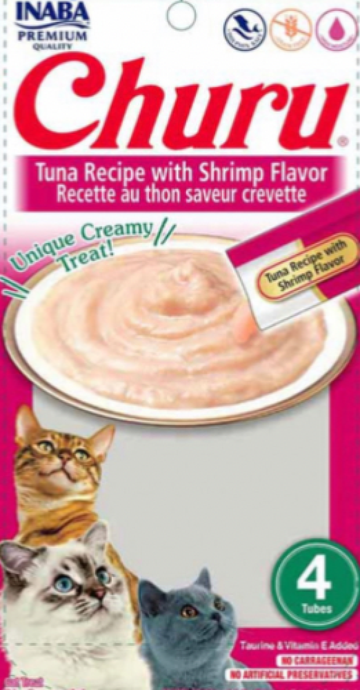 X Inaba Churu Tuna With Shrimp Flavor X 14G