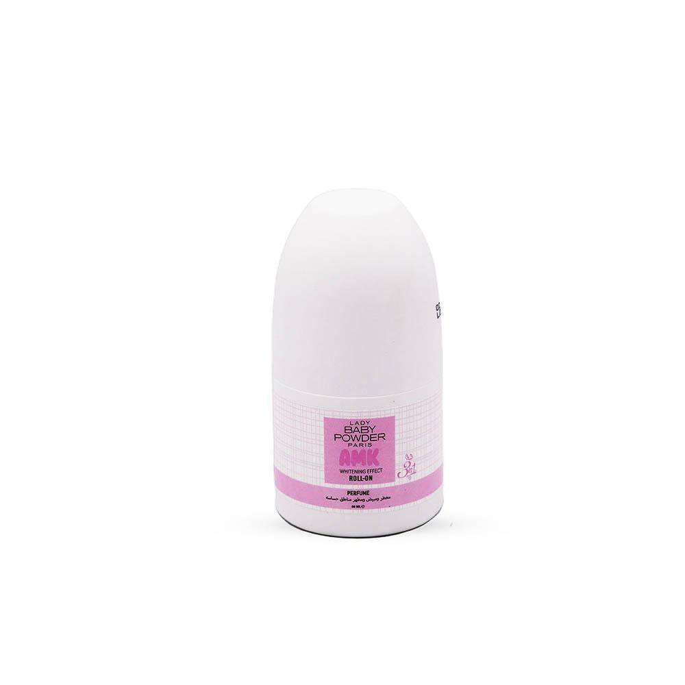 Lady Baby Powder Roll-On Perfumed, Whitening, and Disinfectant for Sensitive Areas - 50 ml
