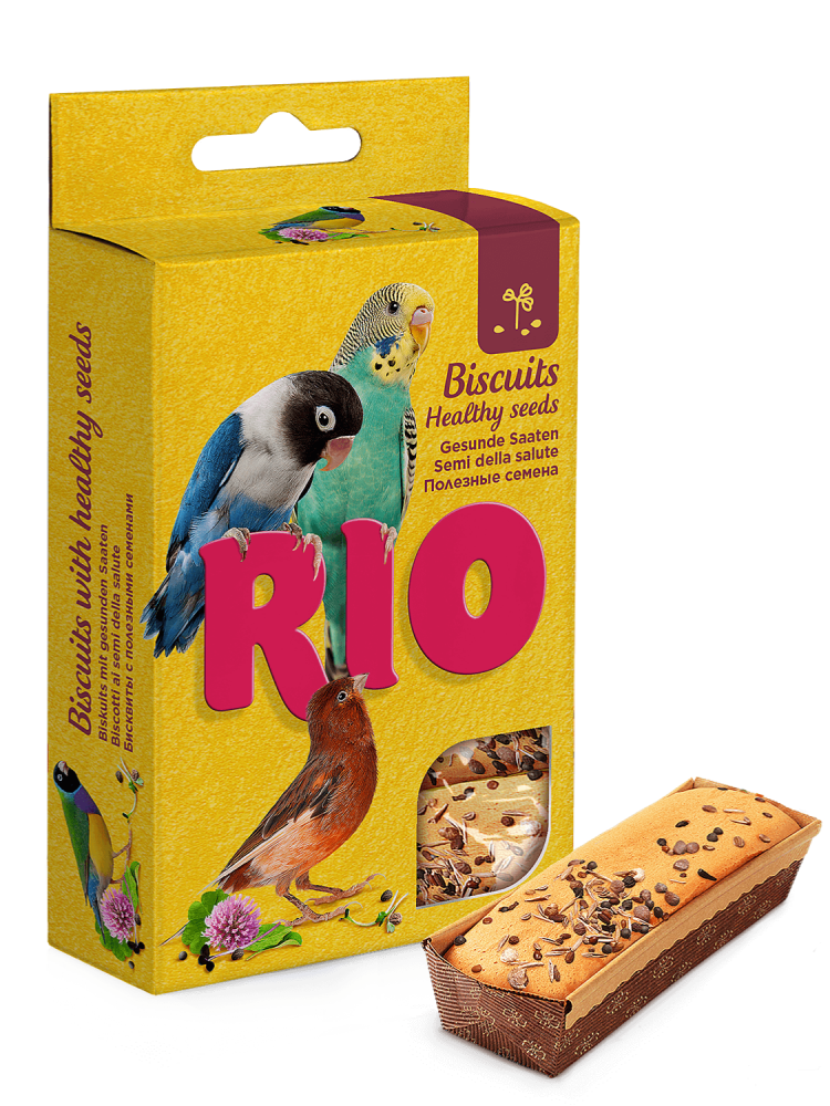 Rio Biscuits For All Birds With Healthy Seeds