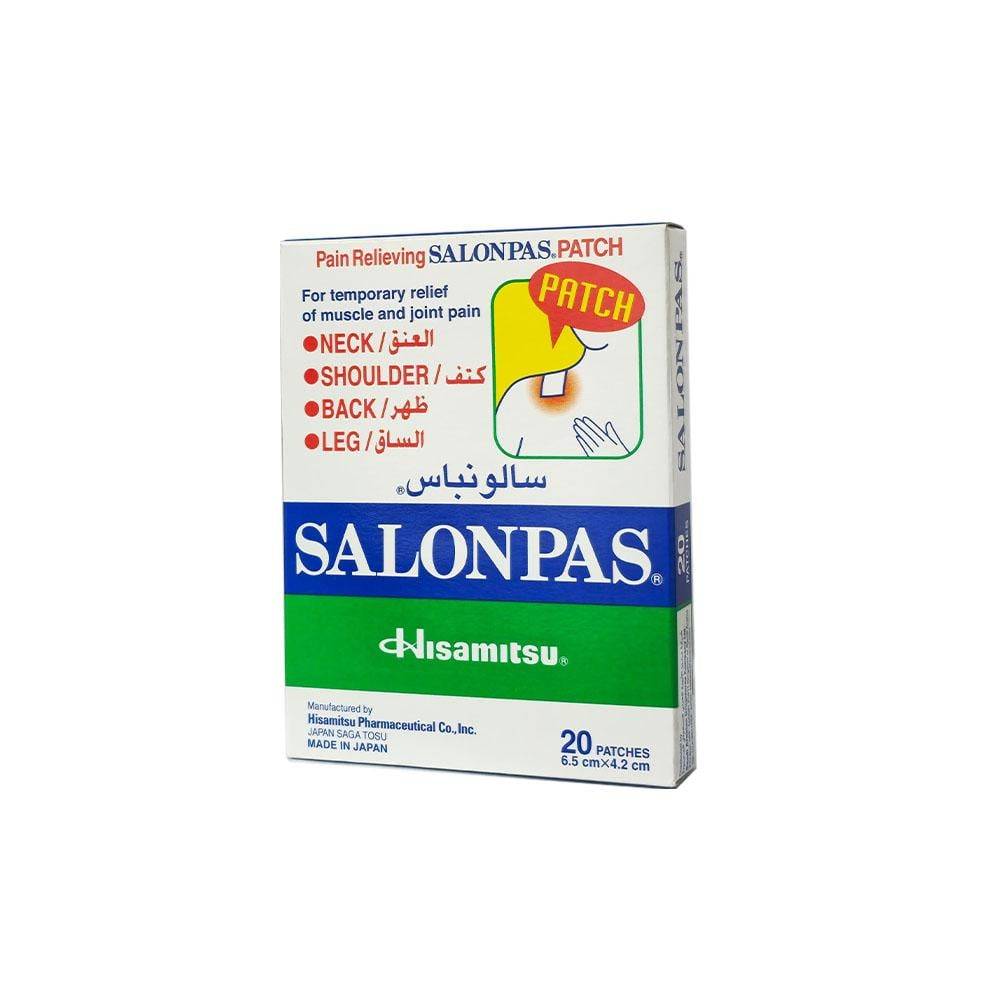 Salonpas patch to relieve muscle pain - 20 patches