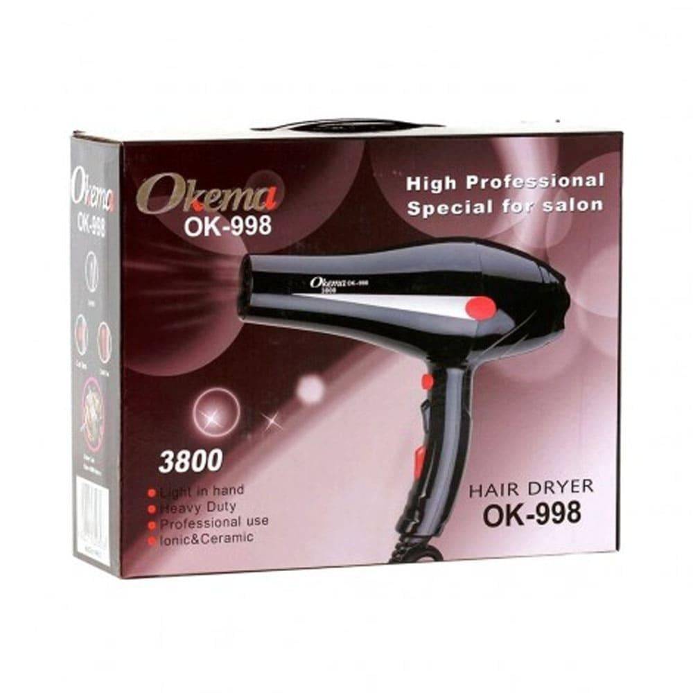اوكيما مجفف شعر 3800 موديل OK-998