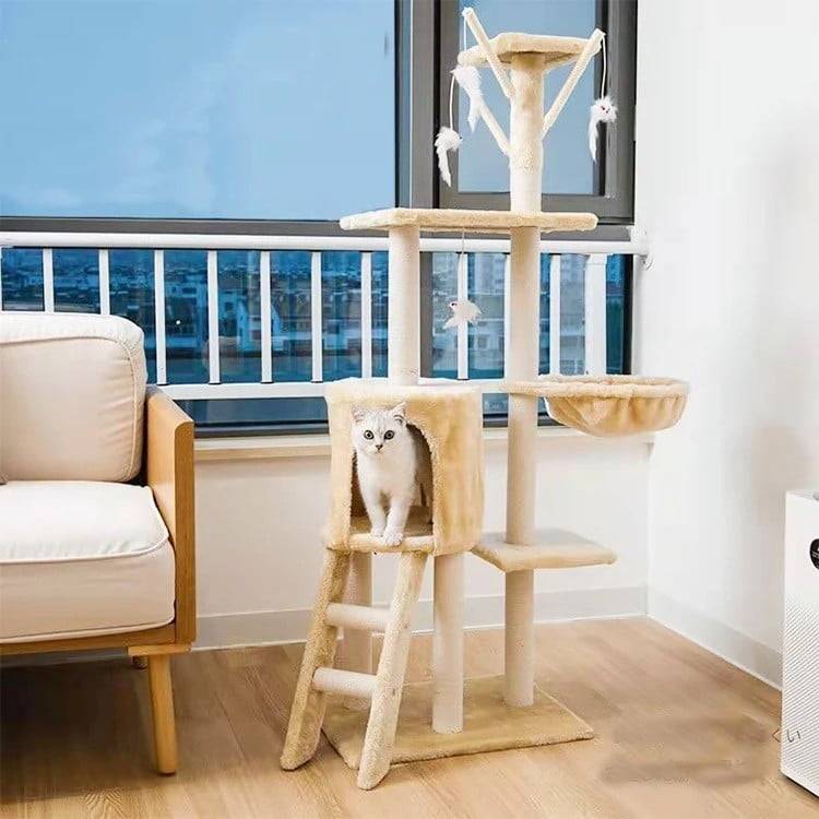 Cat scratcher and bed - large size