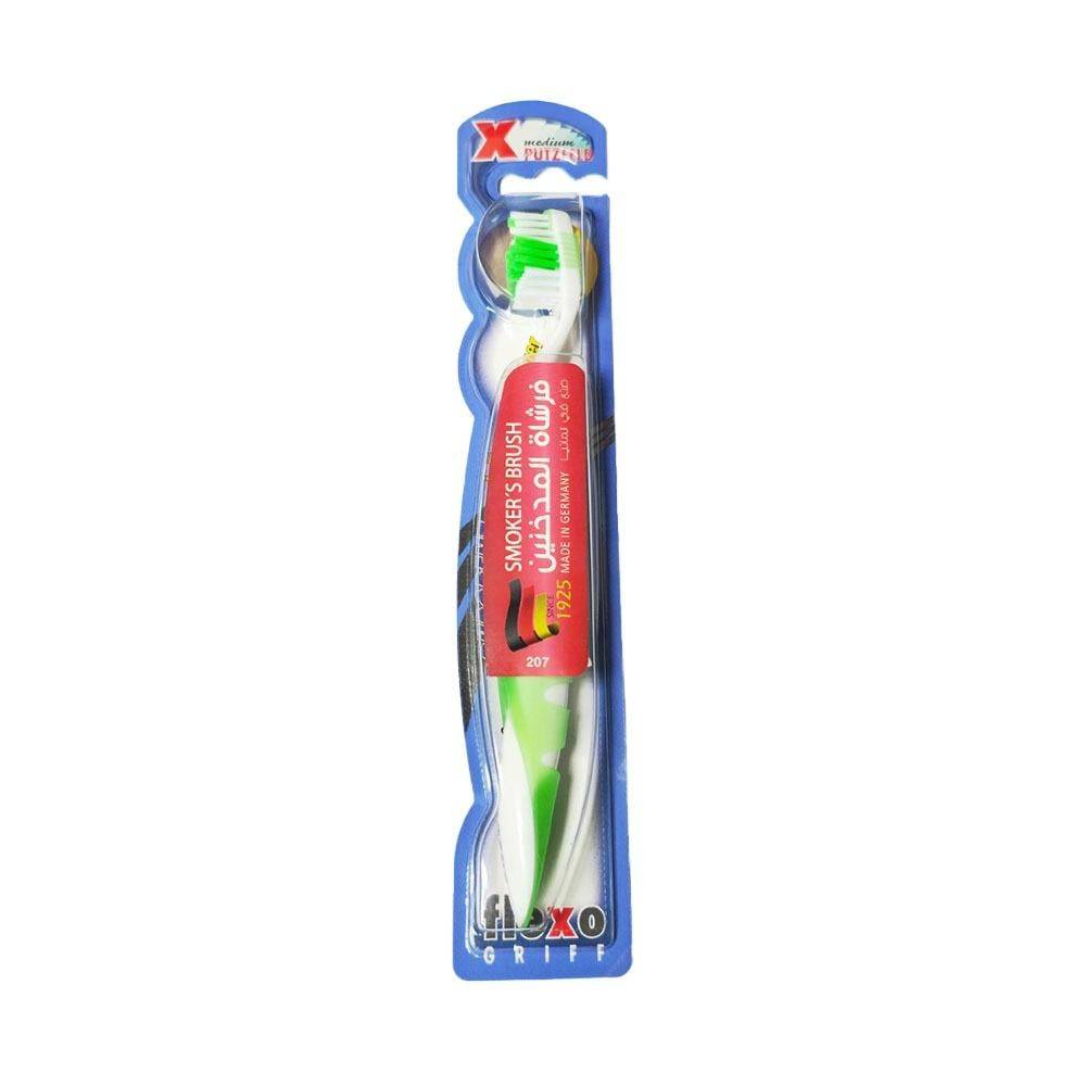 Purodent Flexo Toothbrush for Smokers, Medium Soft
