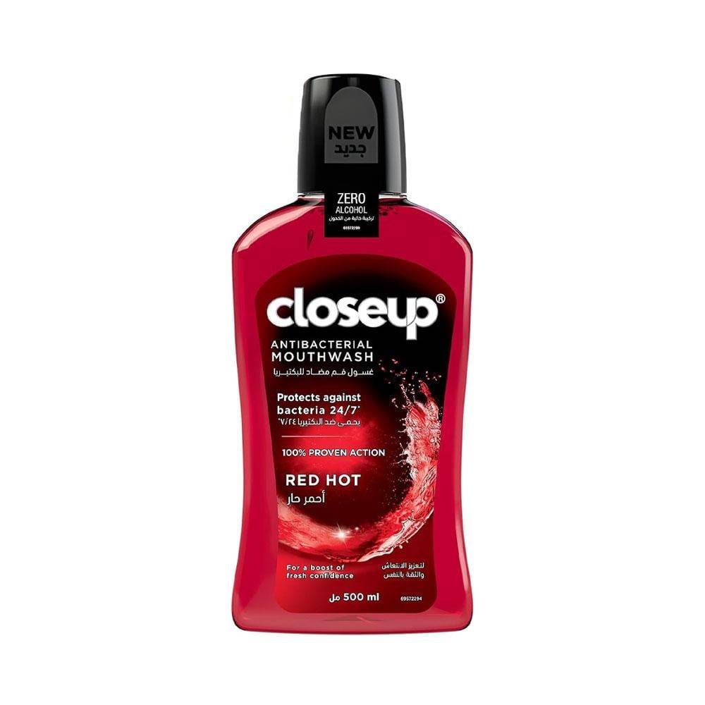 Closeup Antibacterial Mouthwash Red Hot - 500 ml