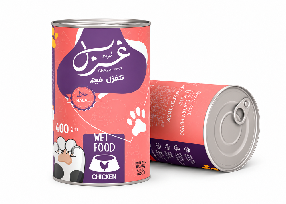غزل طعام قطط ناعم بنكهة الدجاج 400 جرام