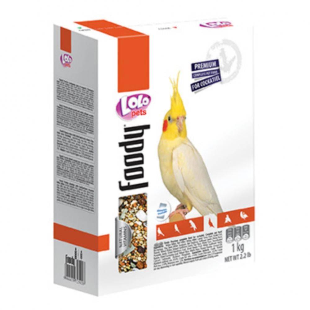 لولو بتس طعام متكامل لطيور الكوكتيل Lolo pets | basic complete food for cockatiel