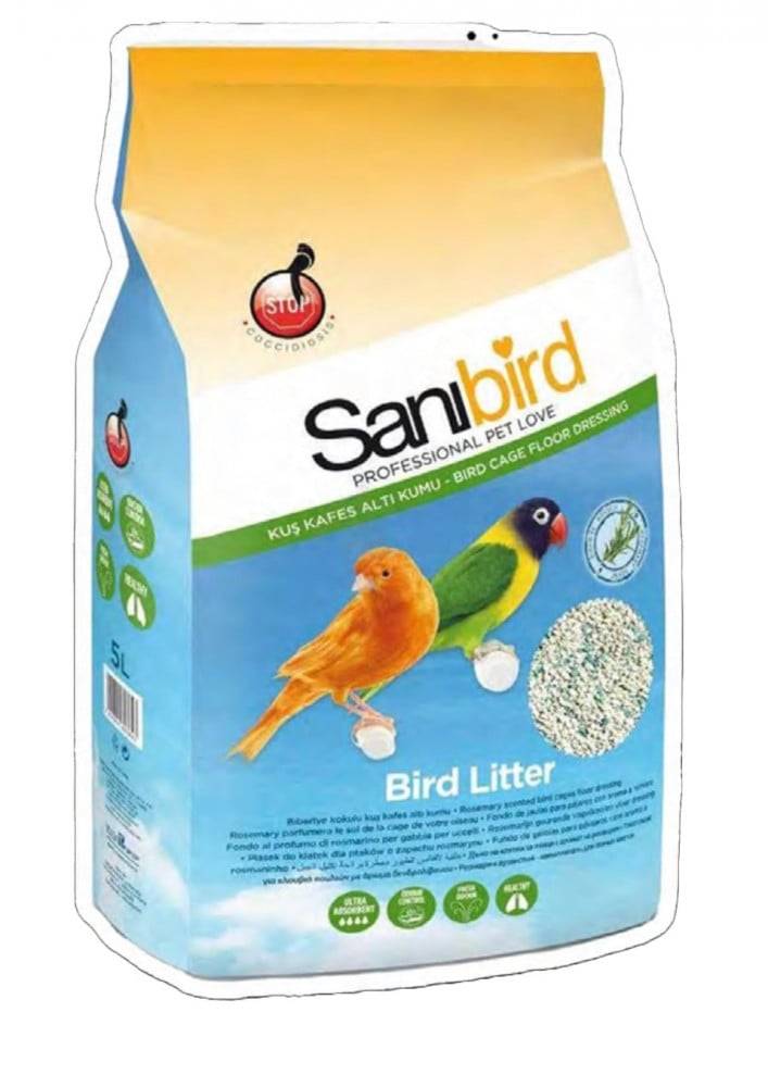 Sanibird Bird Litter Rosemary Scented 20L
