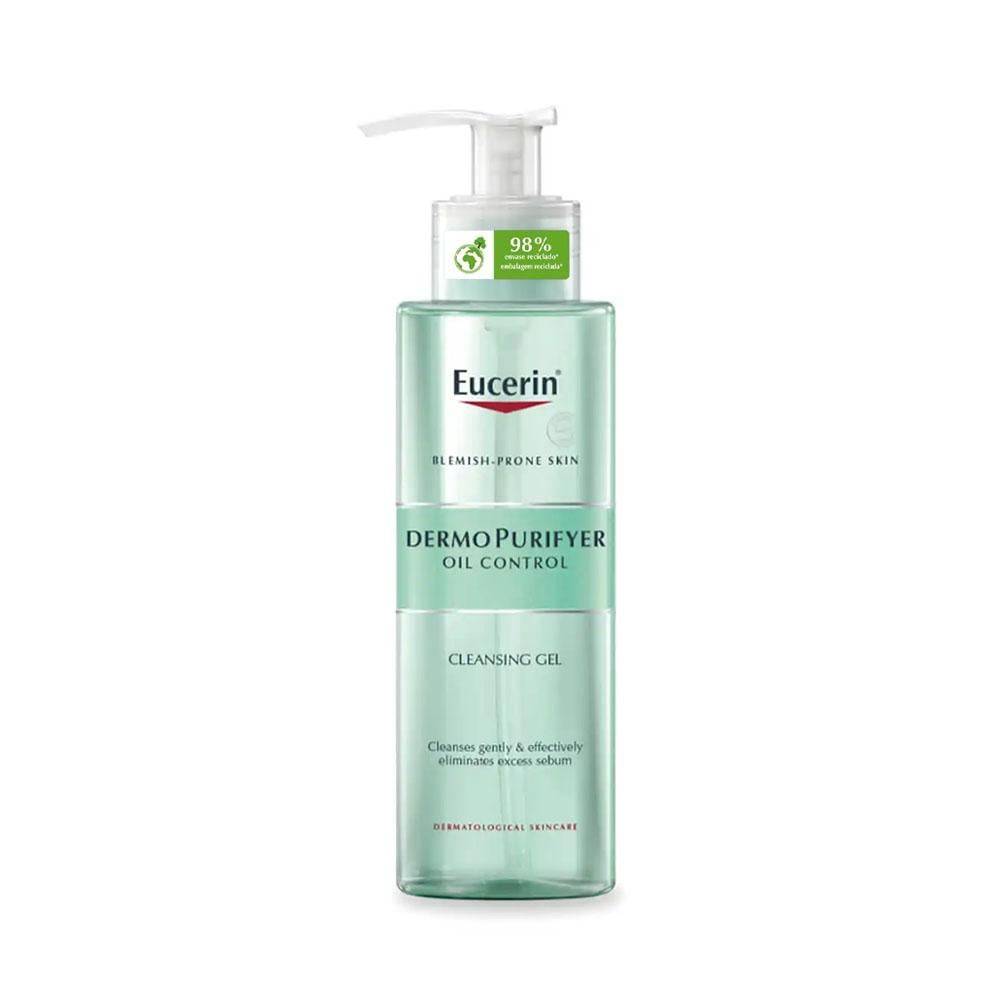 Eucerin Dermo Purifyer Cleansing Gel to purify the skin from oils - 200 ml