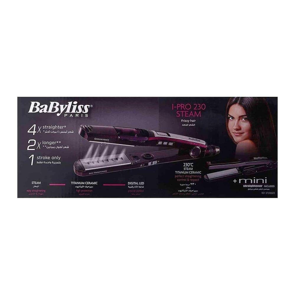 Babyliss iPro 230 Steam Hair Straightener ST396SDE