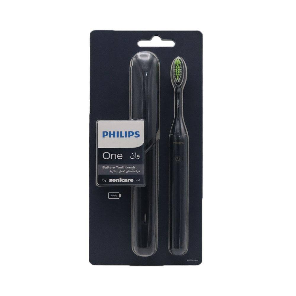 Philips One Sonicare Battery Operated Electric Toothbrush - Midnight Blue