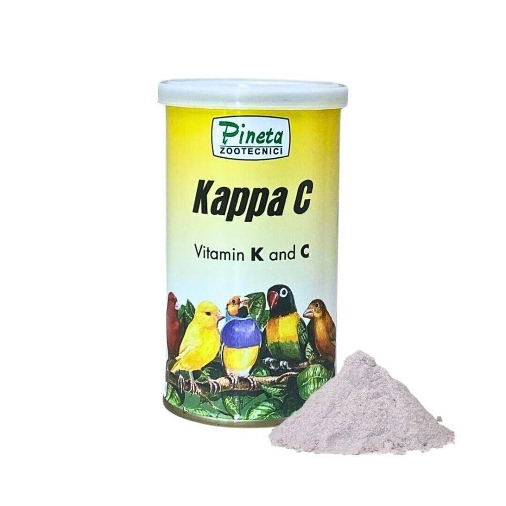 بينتا كابا فيتامين c و k و مستخلصات عشبية Kappa-C Vitamin Powder 100g for Birds, Rich in Vitamins K and C Pineta Zootecnici