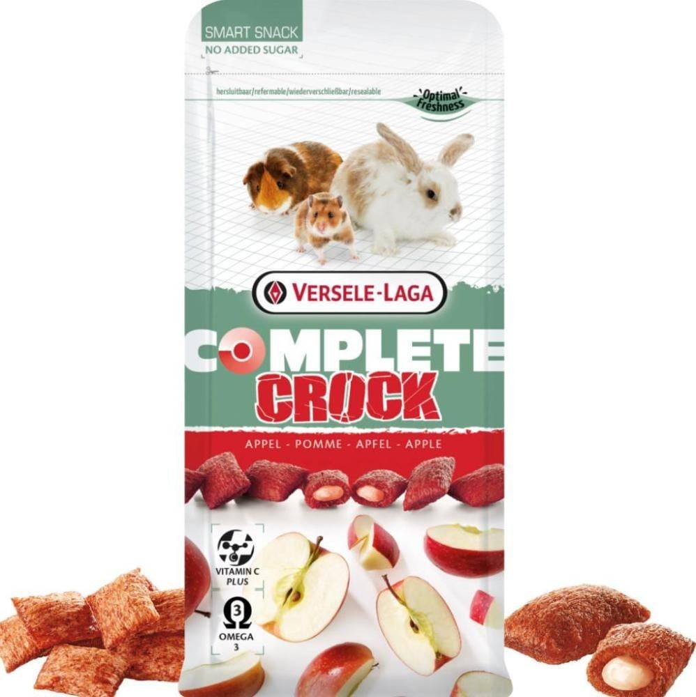فيرسل لاقا غذاء للهامستر والارانب - مقرمشات التفاح 200غ VERSELE-LAGA Crock Apple Snack For Rodents