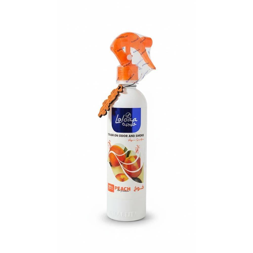 لولوا خليجية معطر جو برائحة الخوخ - 460 مل