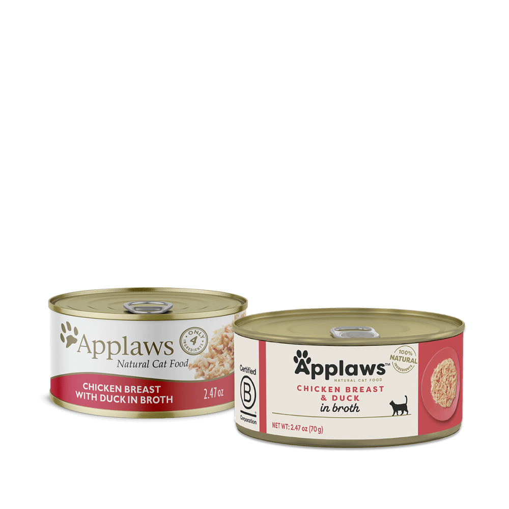 ابلاوز معلبات الدجاج مع البط في المرق 70 غرام Applaws Chicken with Duck in Broth 70g
