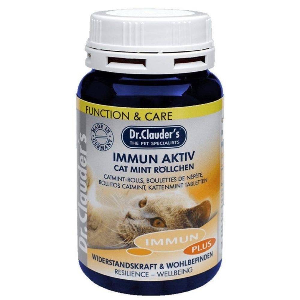 دكتور كلاودر لرفع المناعة أقراص النعناع 100غ Dr. Clauder's Immun Acitve Mint Rolls For Cat 100g