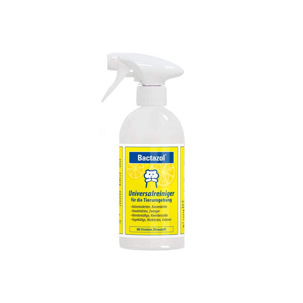 بكتازول بخاخ تنظيف ومعقم شامل لبيئة الحيوانات الأليفة Bactazol Universal Pet Cleaner Spray – Citrus Fresh Scent