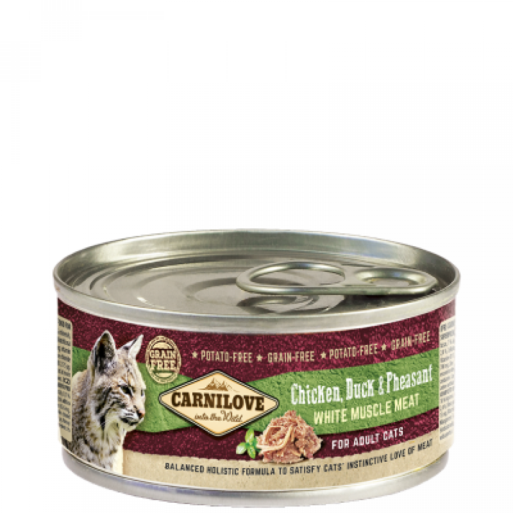 Carnilove Chicken Duck With Pheasant For Adult Cat 100G