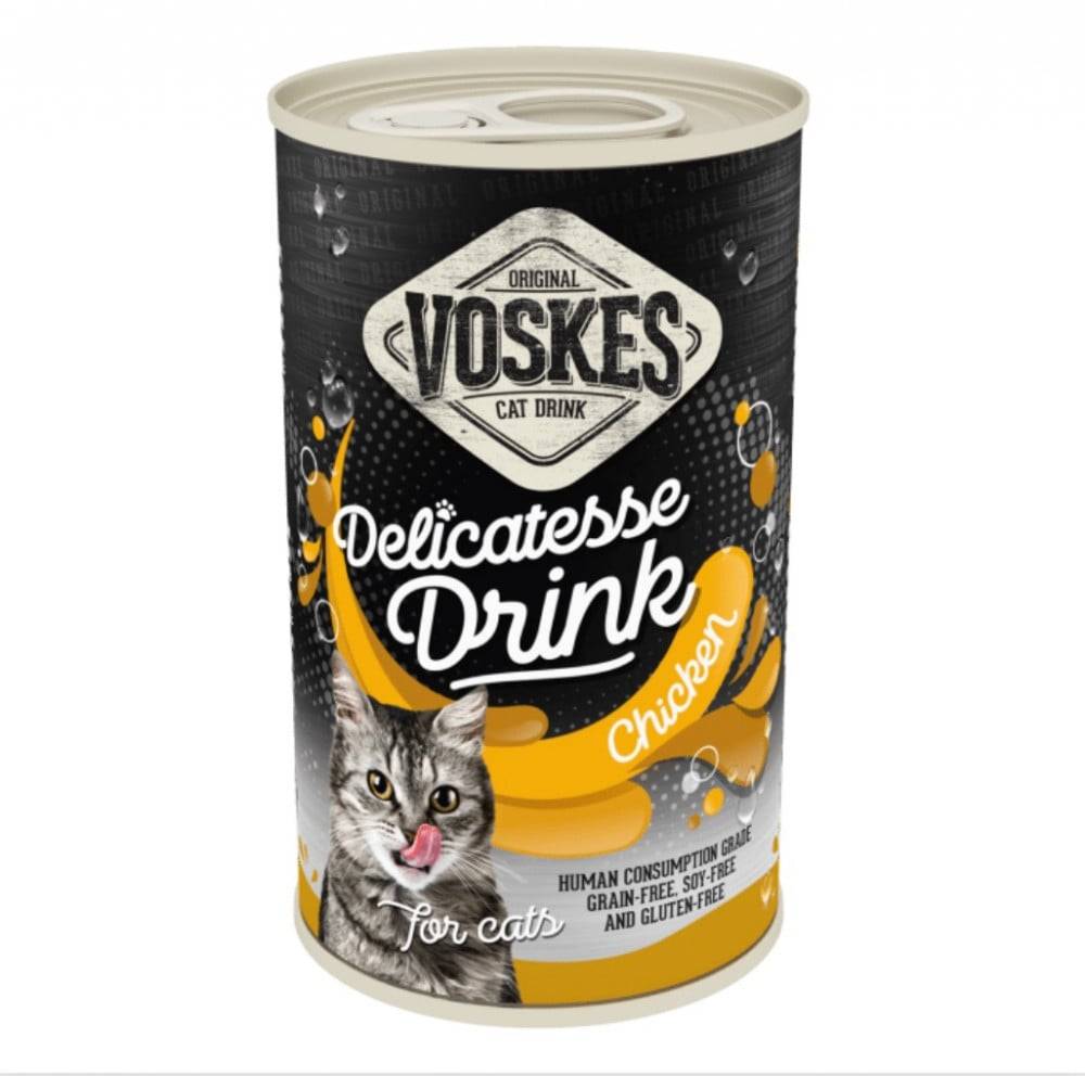 فوسكيس شوربة القطط الصغيرة نكهة الدجاج 135 جرام Voskes Delicatesse Kitten Drink with Chicken 135g