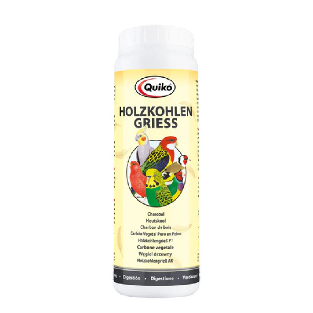 Quiko Holzkohlen Griess فحم كويكو للطيور Charcoal for Birds