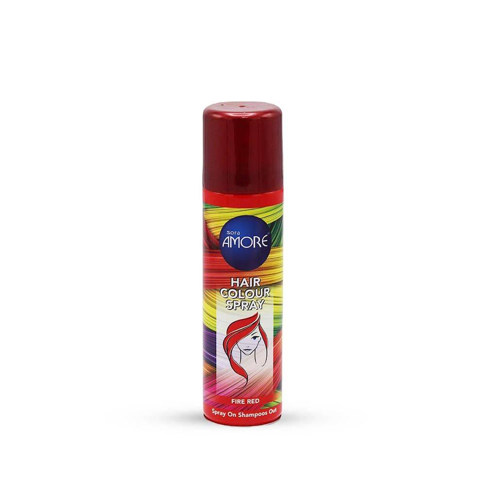 Sora Amour Fiery Red Hair Color Spray - 150 ml