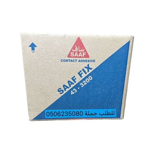 كرتون غراء ساف بعدد 4 جالون SAAF FIX