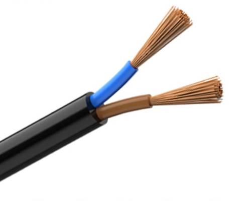 سلك كهرب 220V خطين اسود 2.5mm