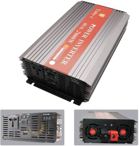محول كهرباء للسيارة توبيس 2000 W المطور